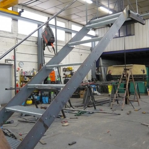 Fabrication escalier métal